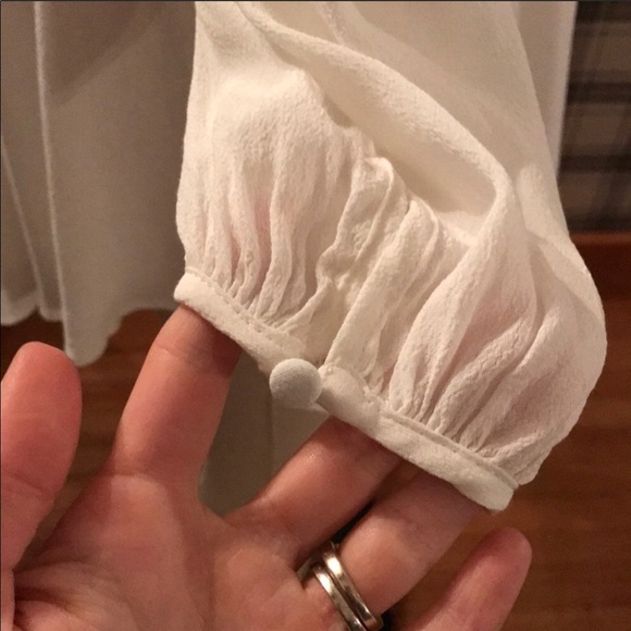 Anthropologie white fit and flare mini dress - Picture 5 of 8